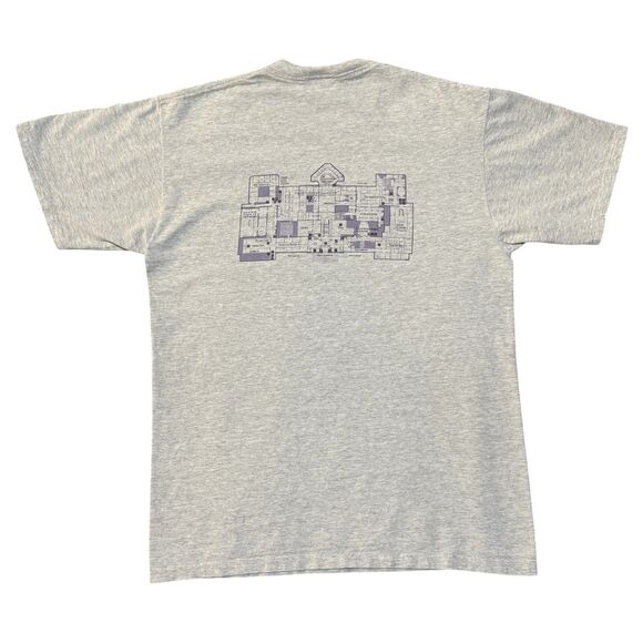 Vintage 90s Metropolitan Museum NYC Art T-Shirt Size Large Jerzees Met USA Made - Picture 2 of 5